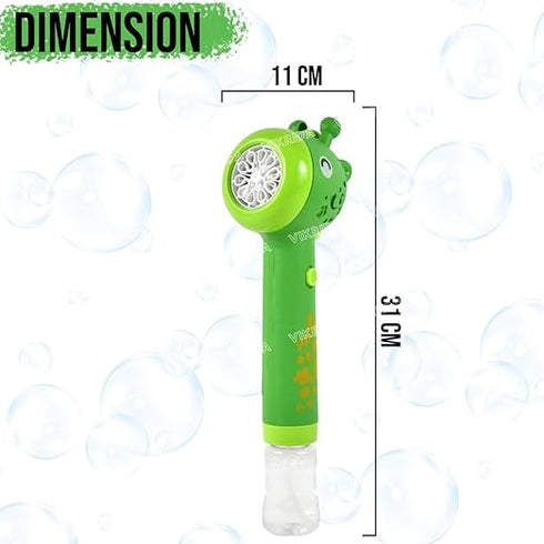 Giraffe Bubble Stick With Led Lights